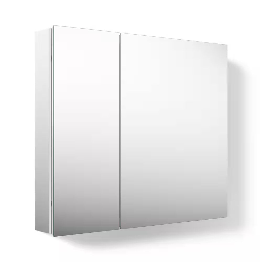 36 in. W x 30 in. H Rectangular Medicine Cabinet with Mirror