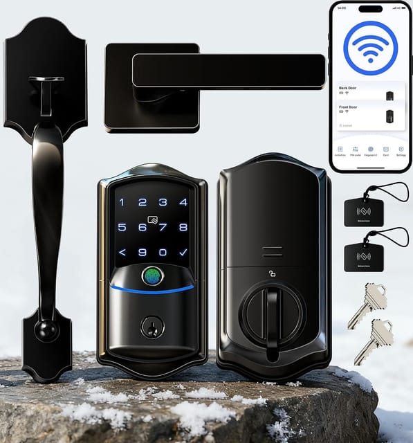 IP65 Waterproof Veise VE027-H Wi-Fi Smart Lock – Like New