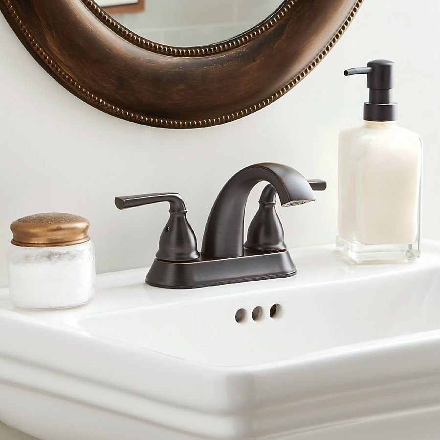 67123W Allen Reagan Oil Rubbed Bronze Bathroom Faucet – Used – Good