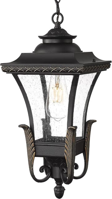 20.5" Emliviar Farmhouse Outdoor Pendant Light for Porch – New